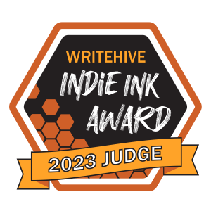 Indie Ink Awards 2023 judge badge
